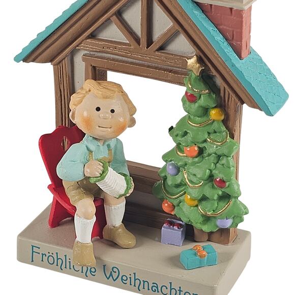 Hallmark Keepsake Christmas Ornament Germany 1989 Windows of the World QX462-5 - Picture 3 of 14